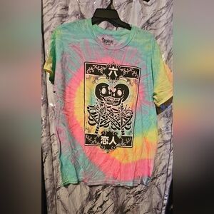 Spencer's Multicolor Tie-Dye Unisex T-Shirt